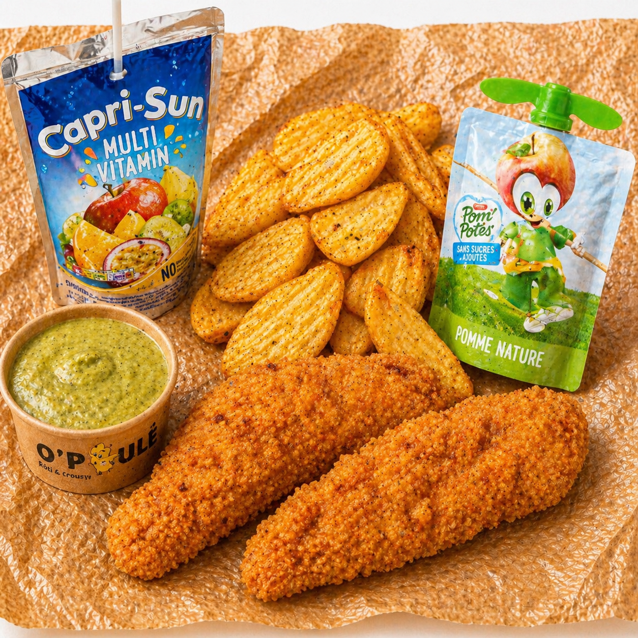 Menu Poussin